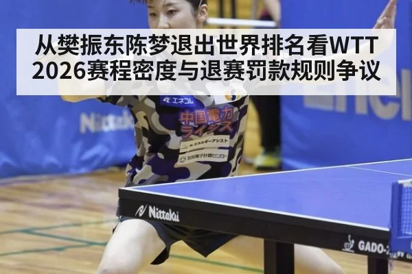 从樊振东陈梦退出世界排名看WTT 2026赛程密度与退赛罚款规则争议